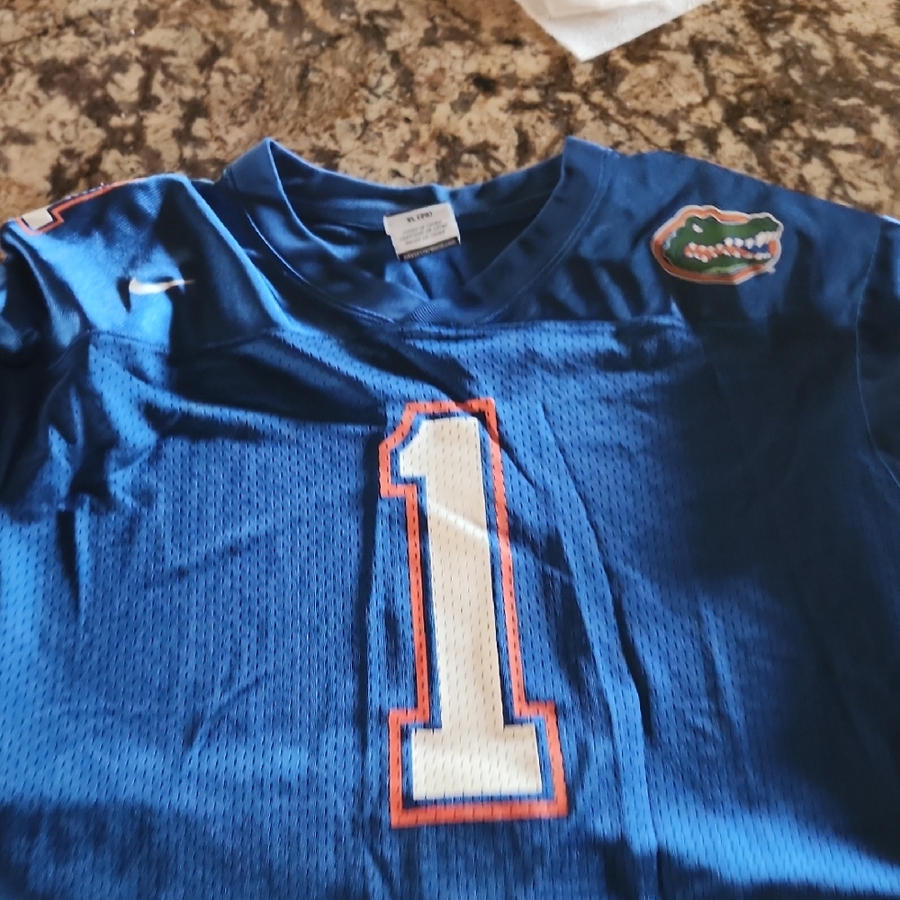 Blue Gators Jersey with Number 1